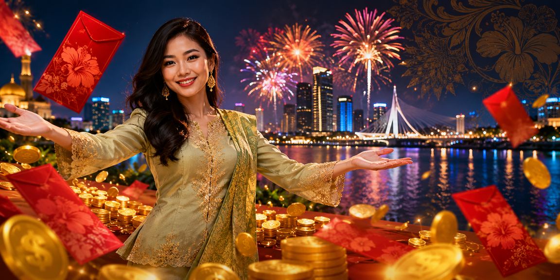 Sampul merah bonus Hari Raya bertema perjudian kasino di Johor